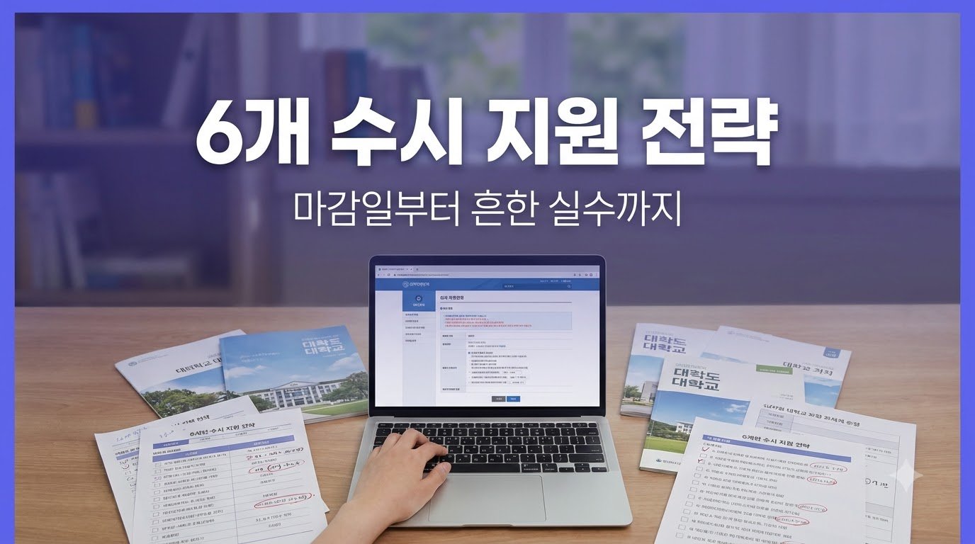 수시 원서접수